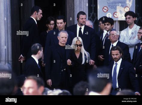 santo versace son|gianni versace funeral.